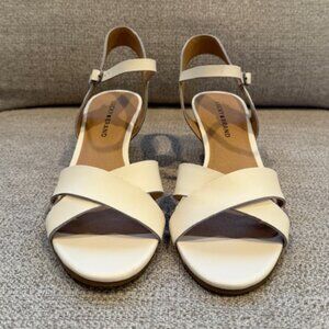 Lucky Brand LK Jaidan Wedge Sandal - Color Linen, Kara Calf, Size 9